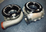 13" billet aluminum supercharger/turbocharger volute, w/ thread-on 5" dual seal